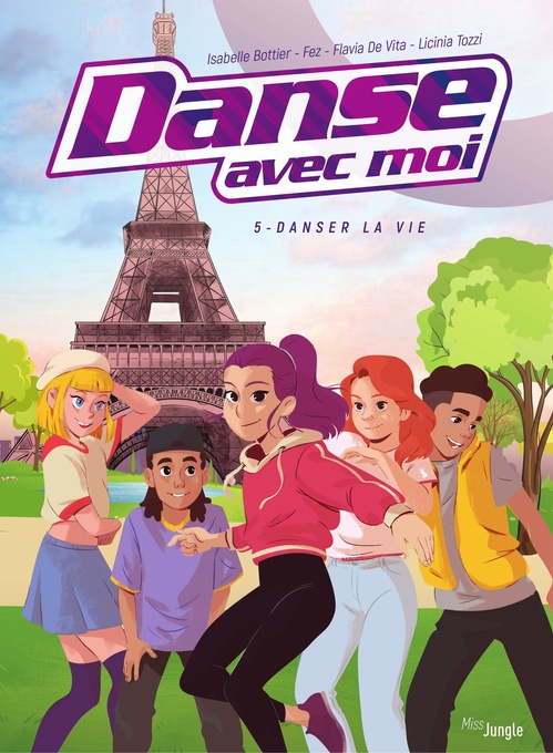 ebook cover of Danse avec moi - Tome 5 - Danser la vie, by Isabelle Bottier