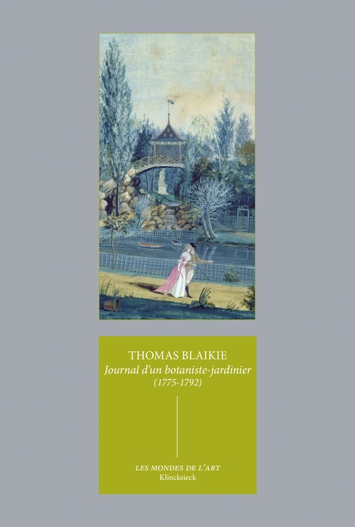 ebook cover of Journal d'un botaniste-jardinier (1775-1792), by Thomas Blaikie