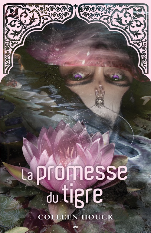 ebook cover of La promesse du tigre, by Coleen Houck