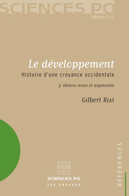 ebook cover of Le développement, by Gilbert Rist