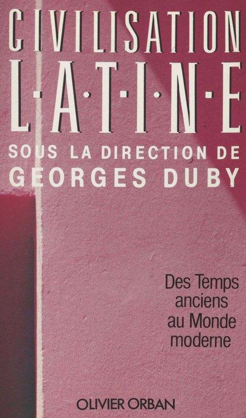 ebook cover of Civilisation latine, by Jorge Luis Borges