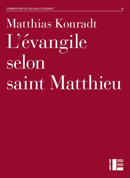 Couverture ebook de L'évangile selon saint Matthieu, de Matthias Konradt