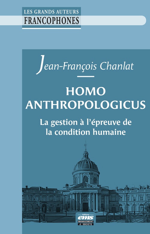 Couverture ebook de Homo anthropologicus, de Jean-François Chanlat