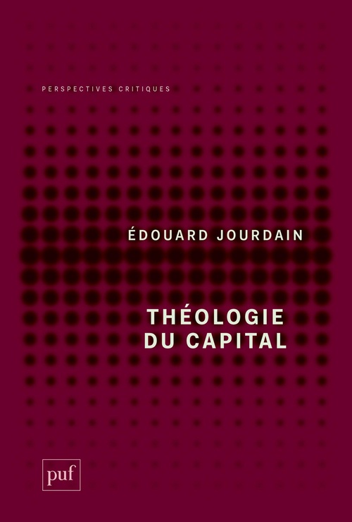 Couverture ebook de Théologie du capital, de Edouard Jourdain
