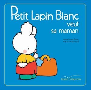 Couverture ebook de Petit Lapin Blanc veut sa maman, de Marie-France Floury