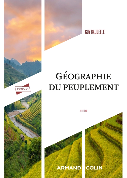 Couverture ebook de Géographie du peuplement - 4e éd., de Guy Baudelle