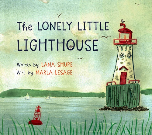ebook cover of The Lonely Little Lighthouse, by Lana Shupe