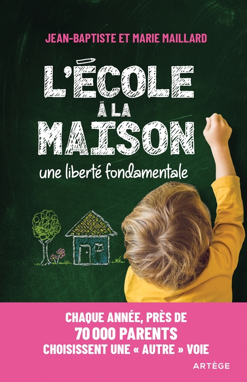 Couverture ebook de L'école à la maison, de Jean-Baptiste Maillard, Marie Maillard