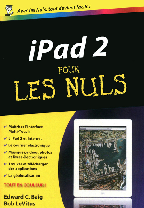 Couverture ebook de Ipad 2 poche pour les nuls, de Baig/Levitus