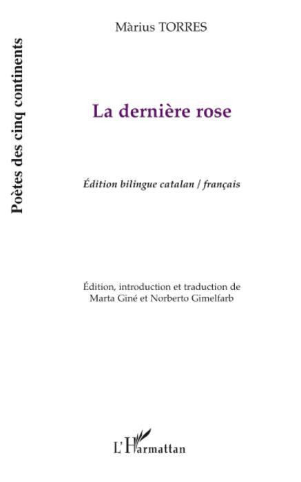 ebook cover of La dernière rose, by Màrius Torres
