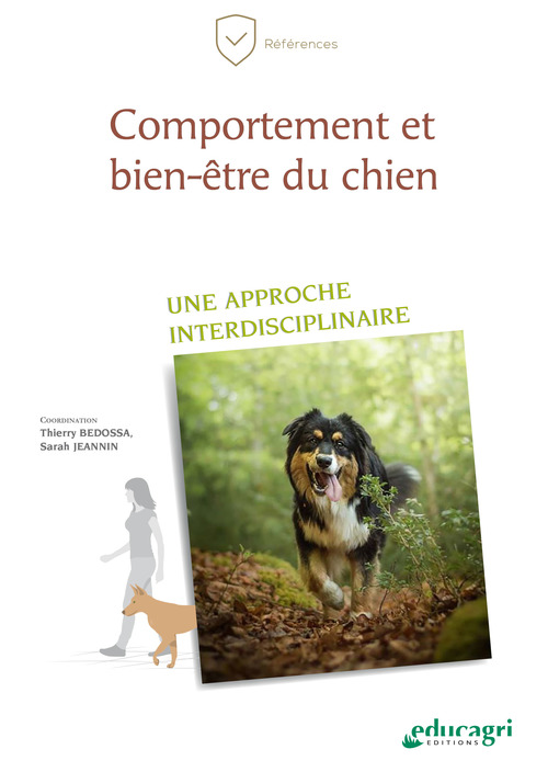 Couverture ebook de Comportement et bien-être du chien, de Thierry Bedossa, Sarah Jeannin