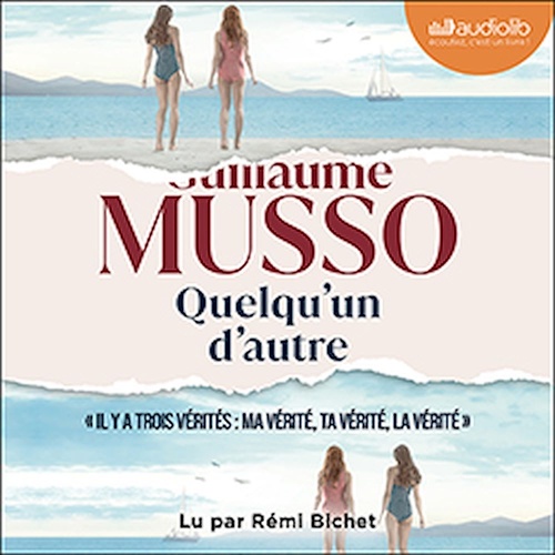 audiobook cover of Quelqu'un d'autre, by Guillaume Musso