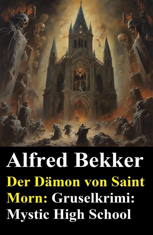 ebook cover of Der Dämon von Saint Morn: Gruselkrimi: Mystic High School, by Alfred Bekker