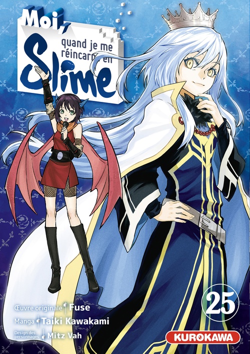 Couverture ebook de Moi, quand je me réincarne en Slime - Tome 25, de Fuse, Taiki Kawakami