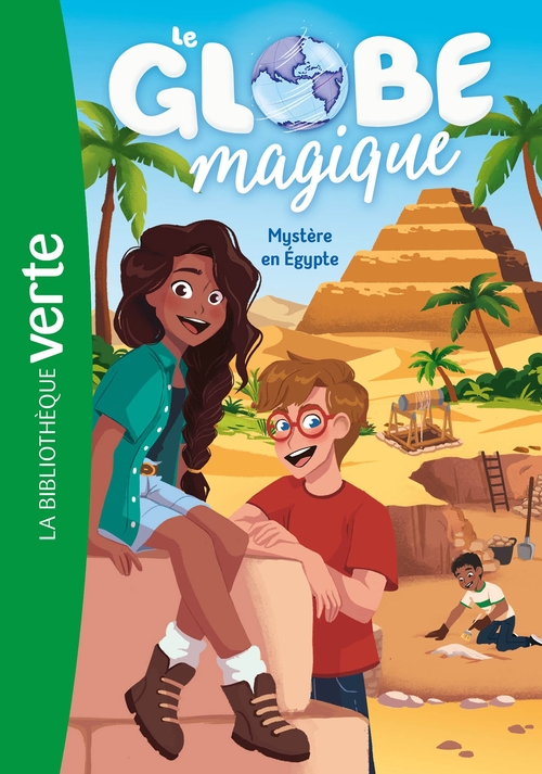 Couverture ebook de Le Globe magique 03 - Mystère en Égypte, de Hachette Livre