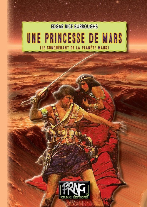 ebook cover of Une Princesse de Mars (Cycle de Mars n° 1), by Edgar Rice Burroughs