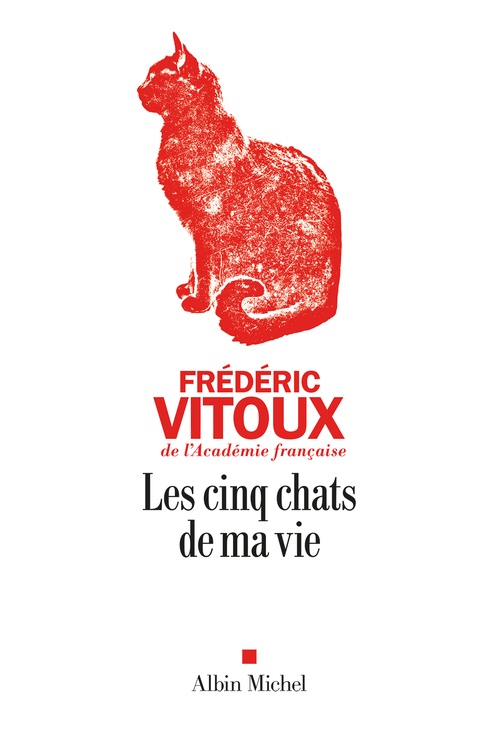 Couverture ebook de Les Cinq chats de ma vie, de Frédéric Vitoux