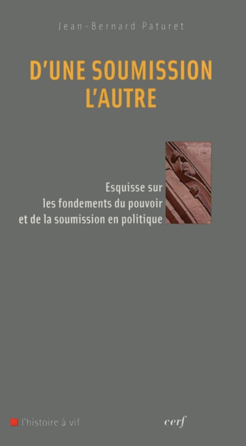 ebook cover of D'UNE SOUMISSION L'AUTRE, by Jean-bernard Paturet