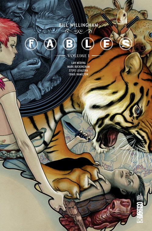 Couverture ebook de Fables Intégrale tome 1, de Bill Willingham