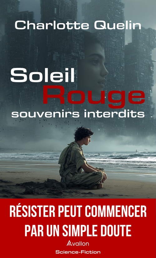 ebook cover of Soleil Rouge, by Charlotte Quelin