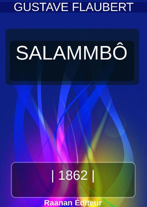 ebook cover of Salammbô, by Gustave Flaubert