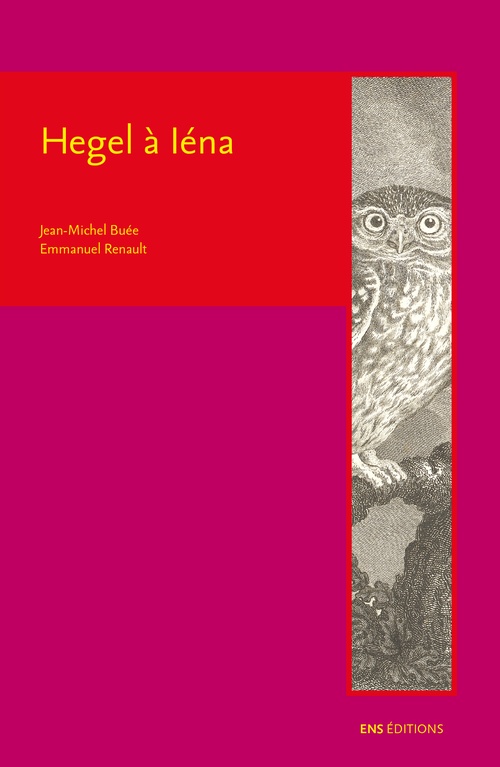 ebook cover of Hegel à Iéna, by Jean-michel Buée, Emmanuel Renault