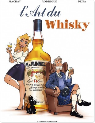 Couverture ebook de L'art du whisky, de Michel Rodrigue