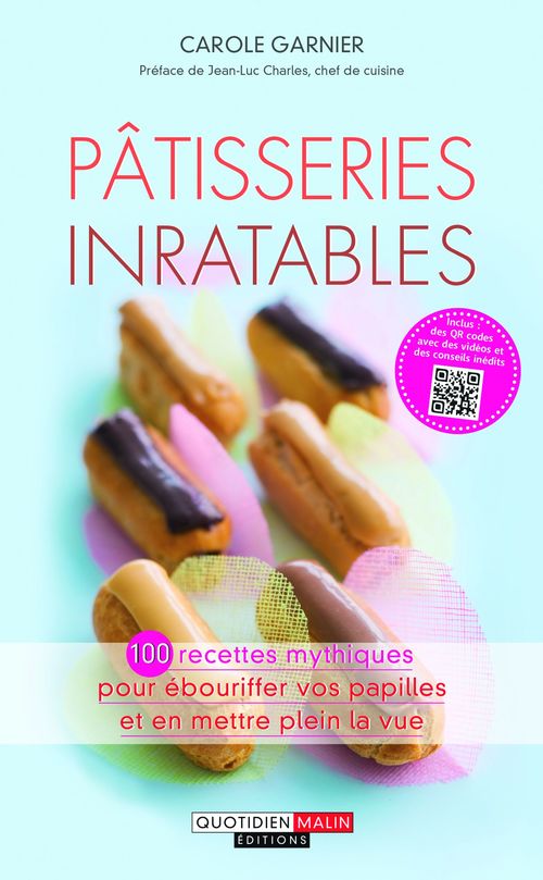 ebook cover of Pâtisseries inratables, by Carole Garnier