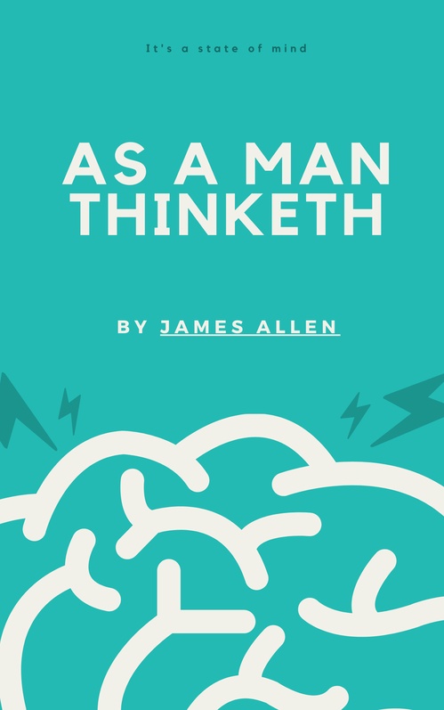 ebook cover of As a Man Thinketh, by James Allen