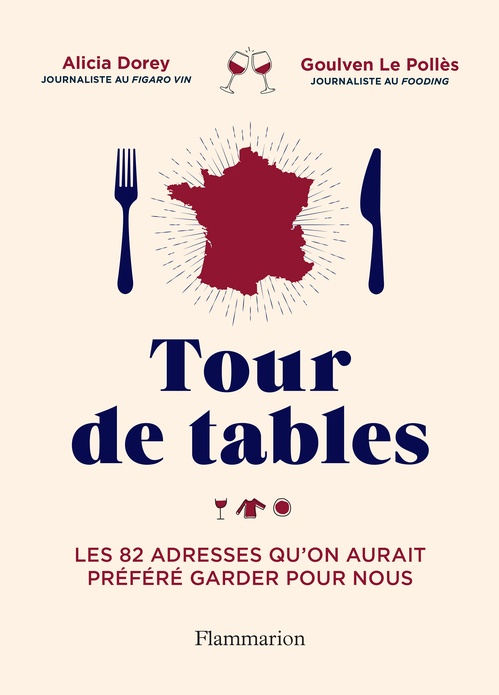 ebook cover of Tour de tables, by Alicia Dorey, Goulven Le Pollès