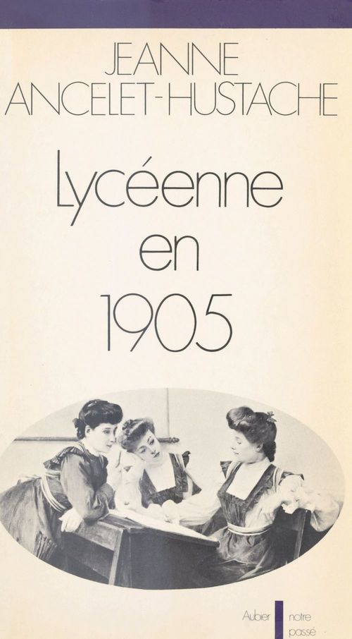 ebook cover of Lycéenne en 1905, by Jeanne Ancelet-Hustache