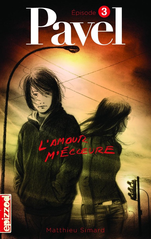 ebook cover of L' amour m'écoeure, by Matthieu Simard