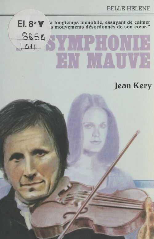 ebook cover of La symphonie en mauve, by Jean Kery