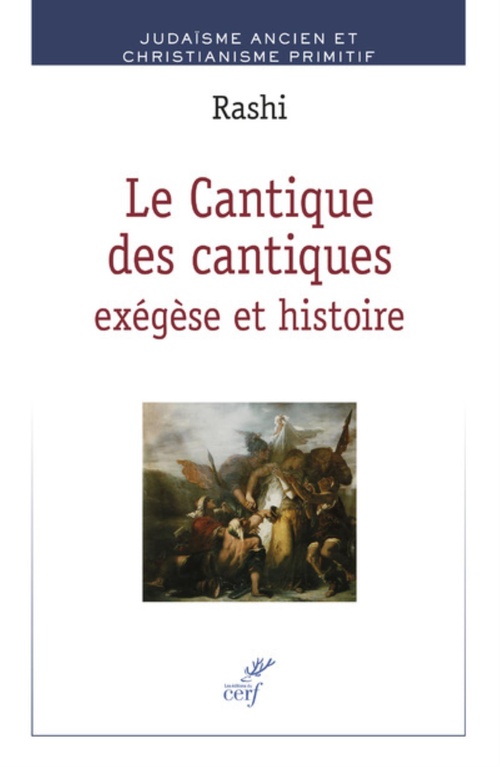 Couverture ebook de LE CANTIQUE DES CANTIQUES : EXEGESE ET HISTOIRE, de RASHI