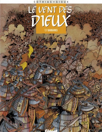 Couverture ebook de Le Vent des dieux - Tome 07, de Thierry Gioux, Patrick Cothias, Philippe Adamov
