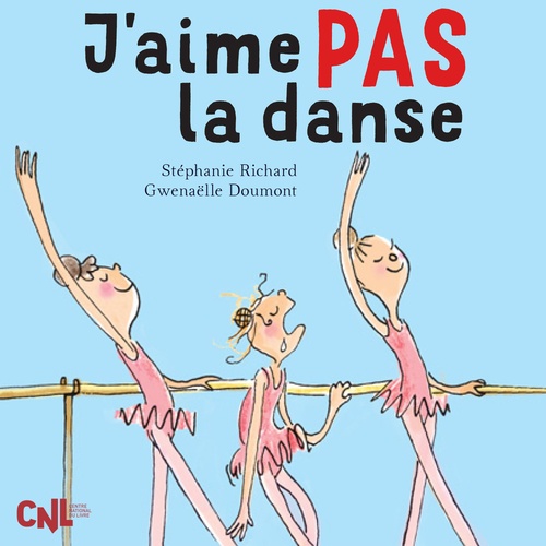 audiobook cover of J'aime pas la danse, by Stéphanie Richard