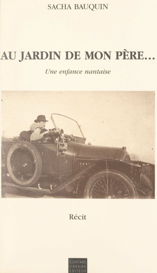 Couverture ebook de Au jardin de mon père..., de Sacha Bauquin