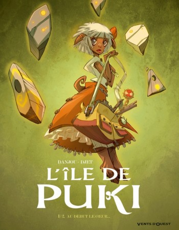 ebook cover of L'Île de Puki - Tome 01, by Ludovic Danjou, Djet