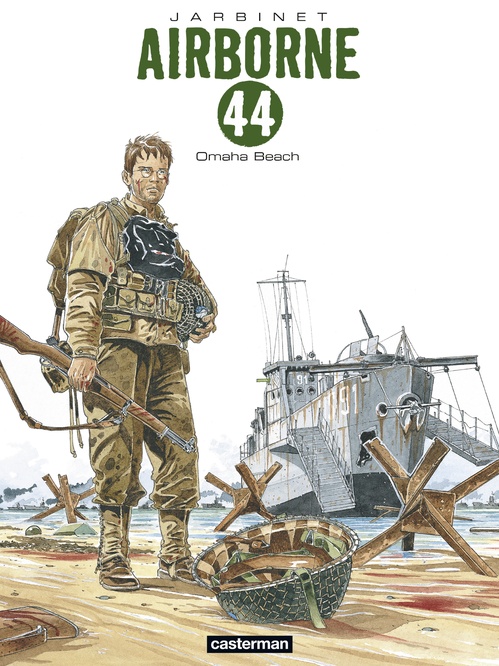 ebook cover of Airborne 44 (Tome 3) - Omaha beach, by Philippe Jarbinet
