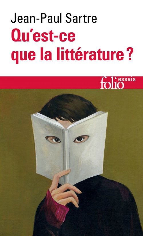 Couverture ebook de Qu'est-ce que la littérature ?, de Jean-Paul Sartre