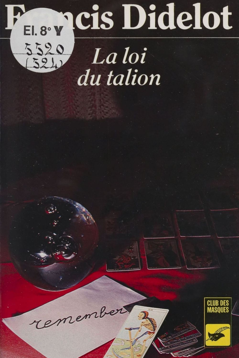 Couverture ebook de La Loi du talion, de Francis Didelot