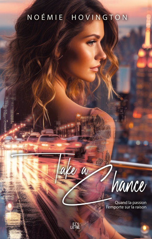 Couverture ebook de Take a chance, de Noemie Hovington