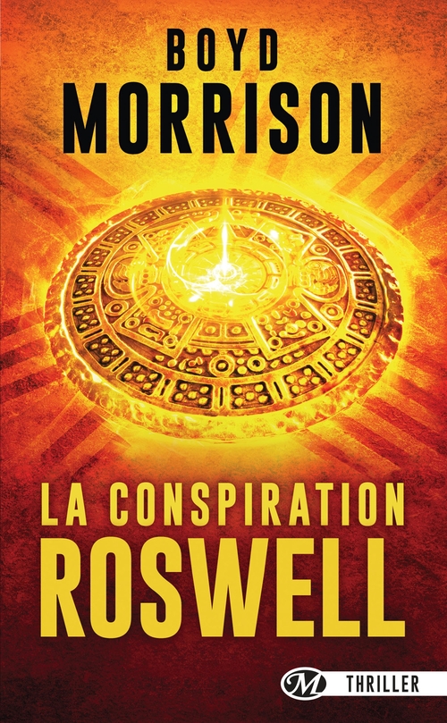 ebook cover of La Conspiration de Roswell, by Boyd Morrison