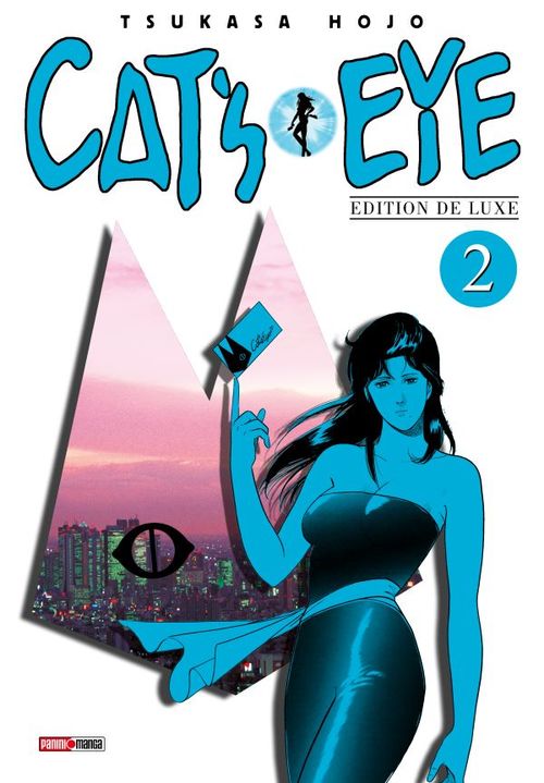 Couverture ebook de Cat's Eye Edition De Luxe T02, de Tsukasa Hojo