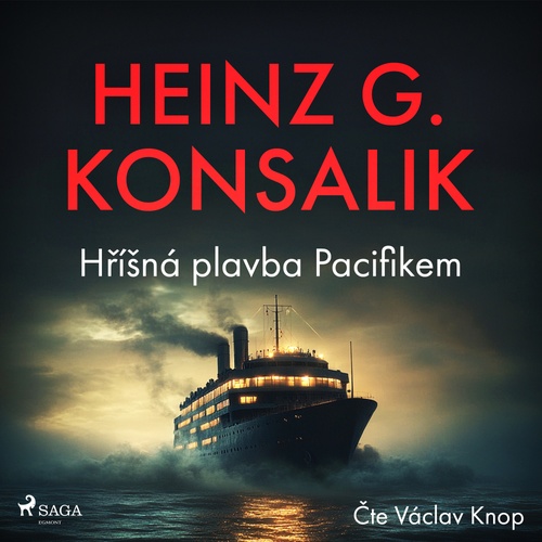 audiobook cover of Hrisna plavba Pacifikem, by Heinz G. Konsalik