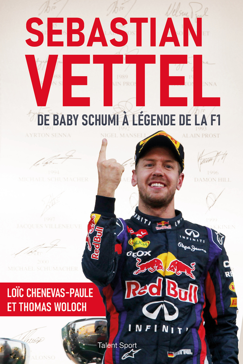 ebook cover of Sebastian Vettel, by Loïc Chenevas-Paule, Thomas Woloch