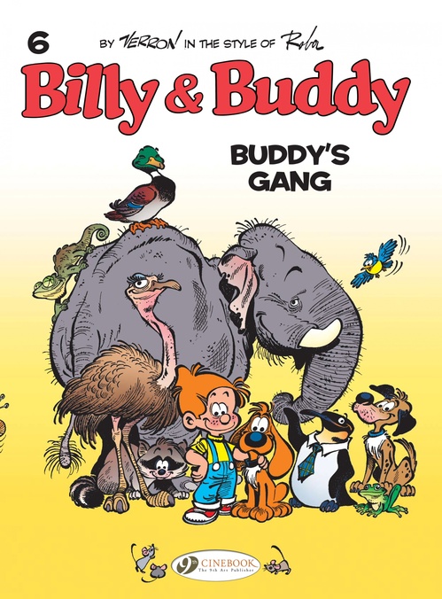 ebook cover of Billy & Buddy - Volume 6 - Buddy's Gang, by Corbeyran, Ferri