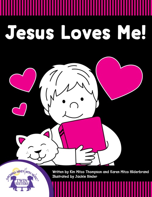 Couverture ebook de Jesus Loves Me, de Kim Mitzo Thompson, Karen Mitzo Hilderbrand