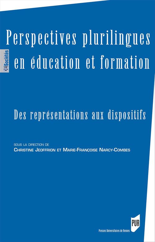 ebook cover of Perspectives plurilingues en éducation et formation, by Christine Jeoffrion, Marie-françoise Narcy-combes