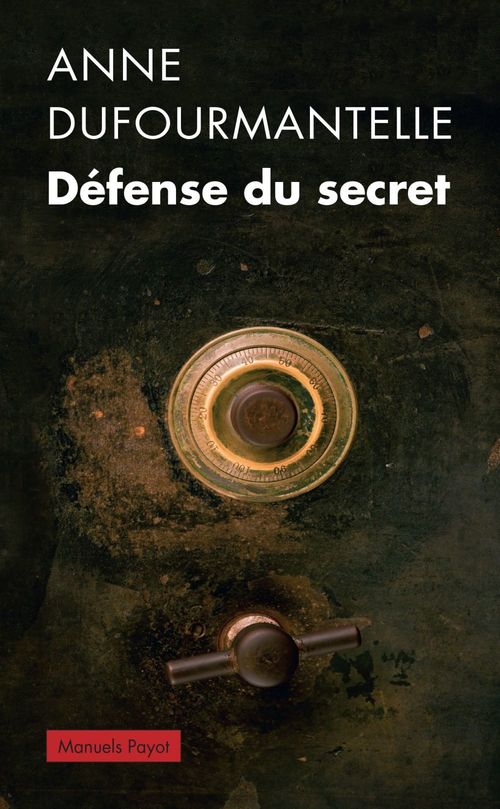 ebook cover of Défense du secret, by Anne Dufourmantelle